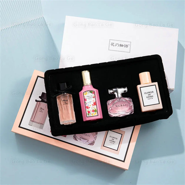 Floral Scent Gift Box 110ml Four Piece Set