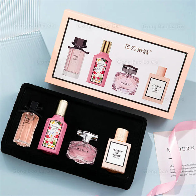 Floral Scent Gift Box 110ml Four Piece Set